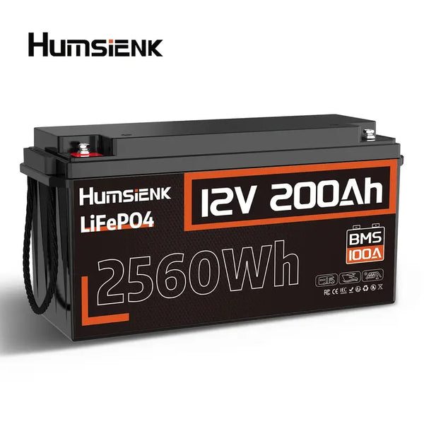 12V 200Ah Deep Cycle LiFePO4 Battery
