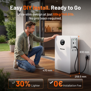 Humsienk 5kVA All-in-One Solar Inverter with 5.12kWh LiFePO4 Battery & MPPT
