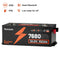 Humsienk 48V 150Ah Bluetooth LiFePO4 Battery for Golf Carts