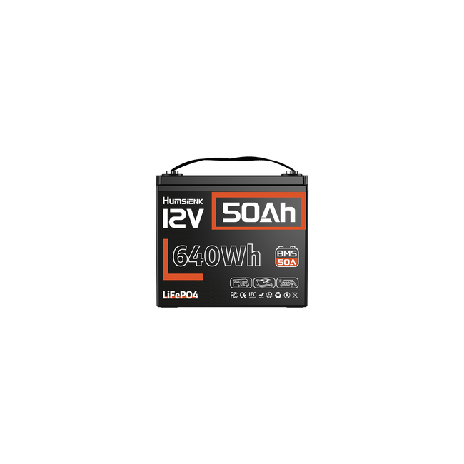JUST ARRIVED Humsienk - 12V 50Ah LiFePO4 Battery