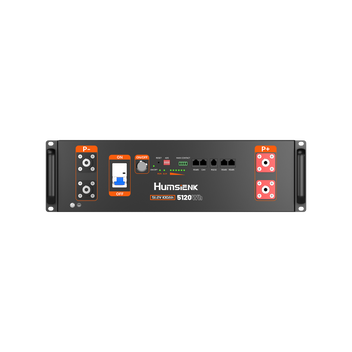 Humsienk 5.12kWh 48V (51.2V) 100Ah 3U Rack LiFePO₄ Battery – Modular Storage for Compatible 48V Inverter Systems