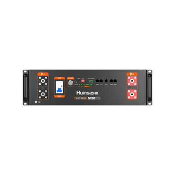 Humsienk 5.12kWh 48V (51.2V) 100Ah 3U Rack LiFePO₄ Battery – Modular Storage for Compatible 48V Inverter Systems
