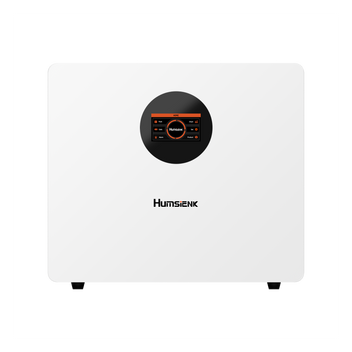Humsienk -Humsienk 48V (51.2V) 100Ah 5.12kWh Wall-Mount Bluetooth LiFePO4 Battery with 100A BMS & 3A Active Balancing