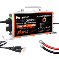 Humsienk - 48V (58.4V) 15A LiFePO4 Battery Charger
