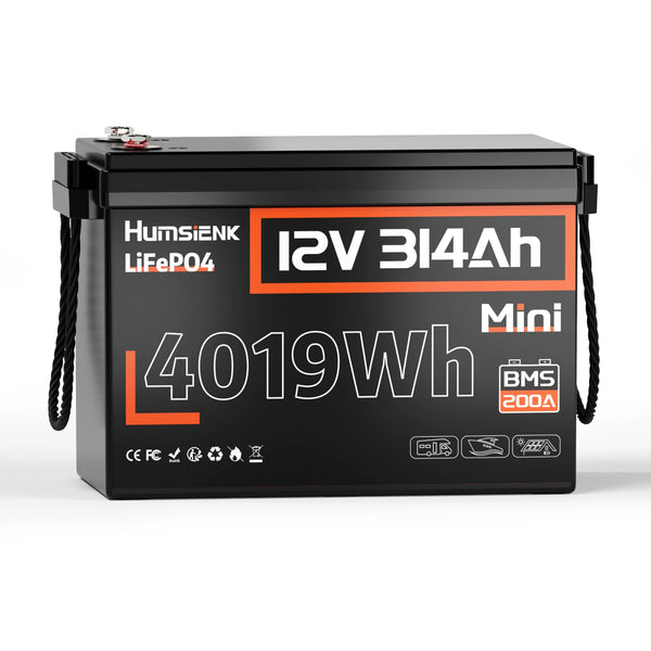 12V 314Ah Mini High-Capacity LiFePO4 Battery