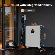 Humsienk_48V_300Ah_Wall_Mounted_LiFePO4_Battery_Compact_Size