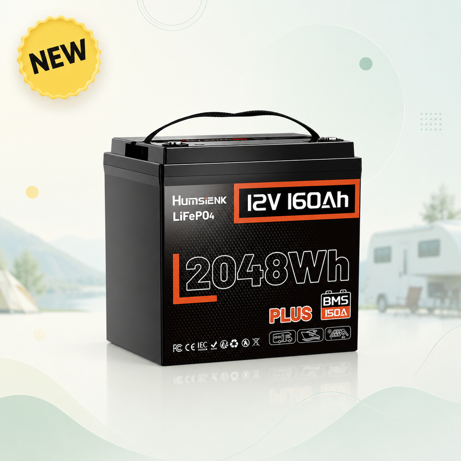 12V 160Ah Plus LiFePO4 Battery